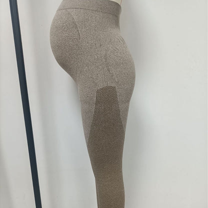 Pantalones de yoga deportivos casuales sin costuras para mujeres embarazadas