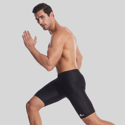 Bóxer informal de imitación de piel de tiburón para hombre