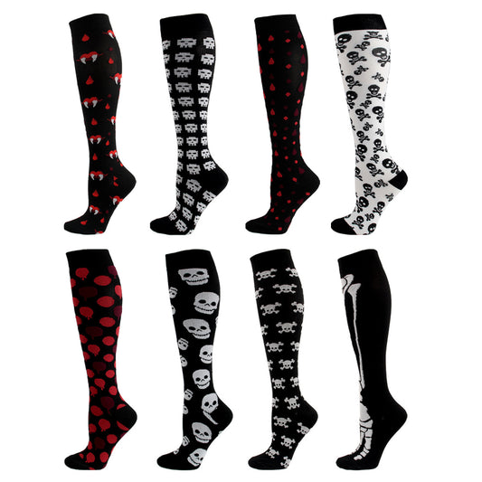 Halloween Funny Skull Ghost Stocking
