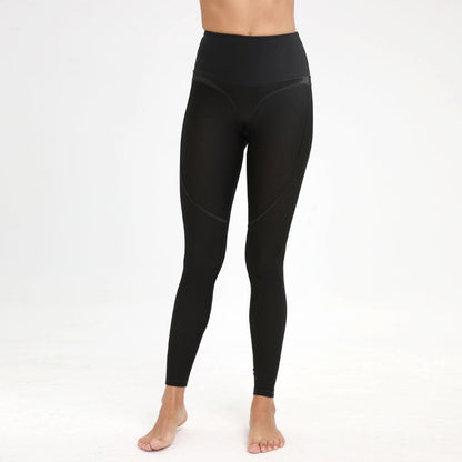 Leggings de sport en maille pour femmes, tendance, yoga
