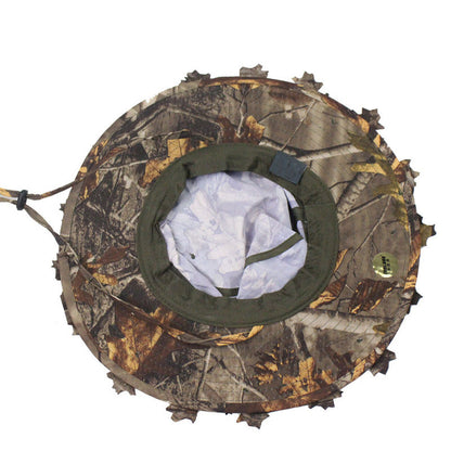 Sombreros de pescador con camuflaje neutro para montañismo al aire libre