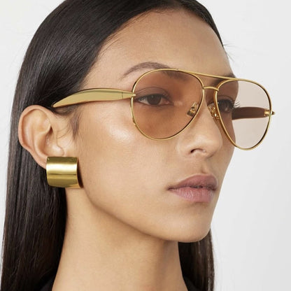 Toad Shaped Metal Sunglasses