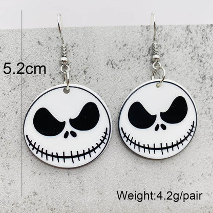 Halloween Women Fashion Scary Zombie Vampire Dangle Earrings