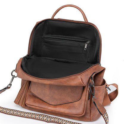 Winter Vintage Fashion Women Backpack