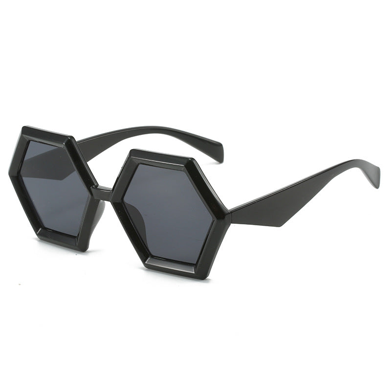 Polygonal Personalized Water Chestnut Hexagon Sunglasses