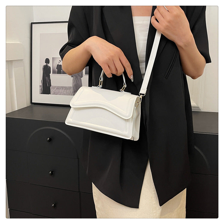 Women Summer Candy Color Flap Crossbody Bag
