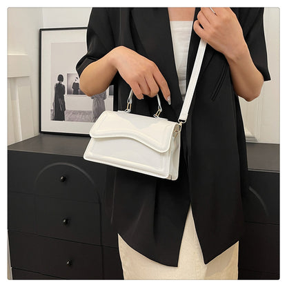 Women Summer Candy Color Flap Crossbody Bag