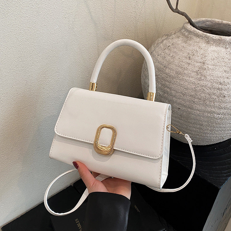 Women's Simple Retro Flip Handbag