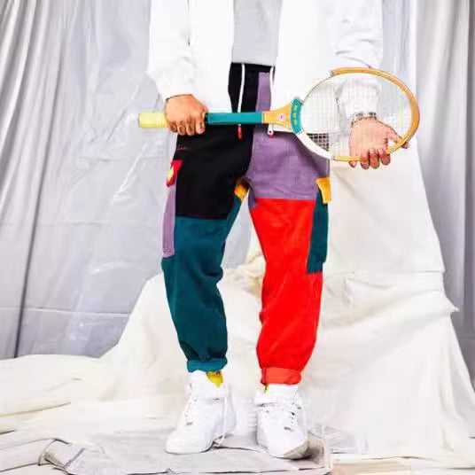 Pantalones con cordón