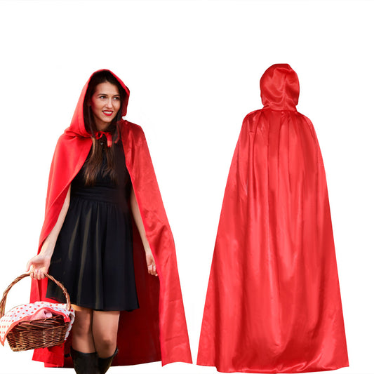 Capa de bruja y vampiro con colores para cosplay de Halloween