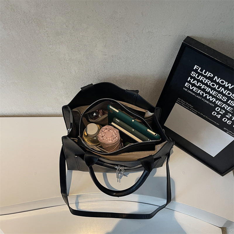 Commuting Casual Large Capacity Contrast Color Tote