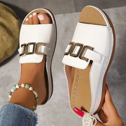 Zapatillas de plataforma informales de talla grande para mujer