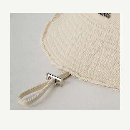 Women Simple Edge Foldable Bucket Hats