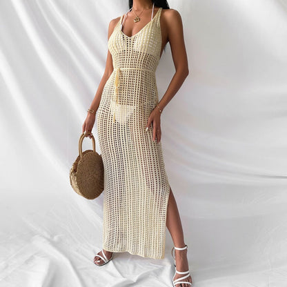 Traje de baño de punto para playa de verano para mujer