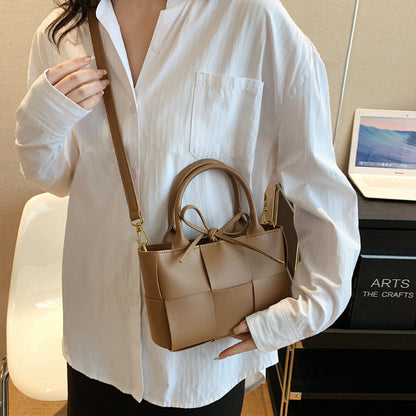 Spring Woven Large Capacity Women Tote Bag