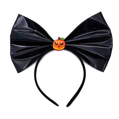 Bandeau nœud citrouille crâne fantôme Halloween pour enfants