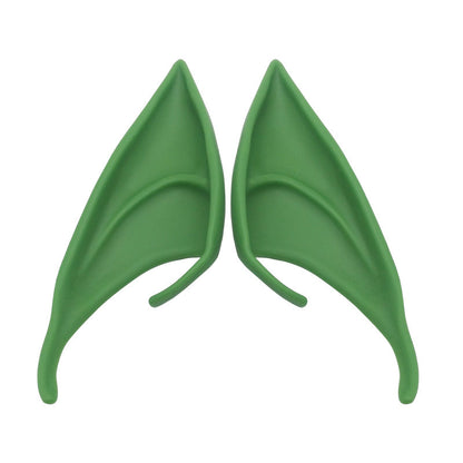 Oreilles d'elfe en latex pour déguisement de fête