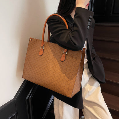 Oversized Vintage Large Capacity Tote Bag