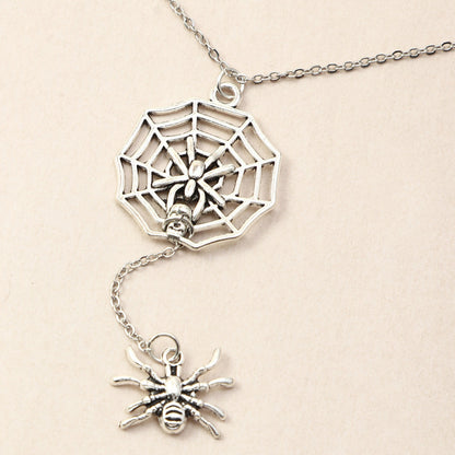Collar de calavera de animal de Halloween con personalidad de moda para mujer