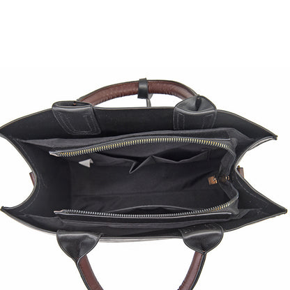 Women Large Capacity Tote Bag in PU Leather