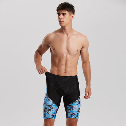 Bañador informal estampado de secado rápido para hombre