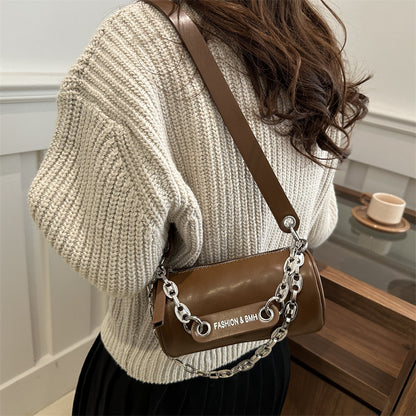 Women Fashion Casual Solid Color Crossbody Bag