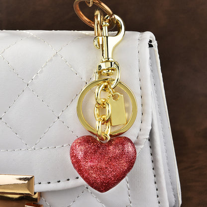 Women’s Fashion Creative Heart Love Pendant Keychain