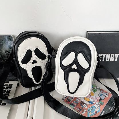 Gothic Women Fashion Funny Ghost Skull Messenger Bag