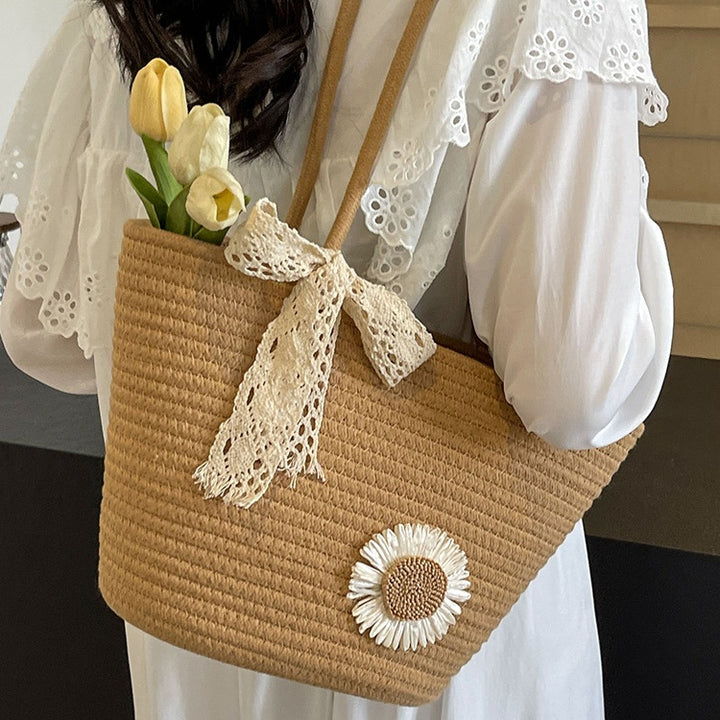 Straw Tote Bag