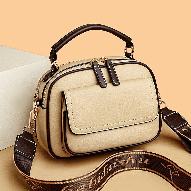 Women Casual Round Crossbody Bag in PU Urban Style