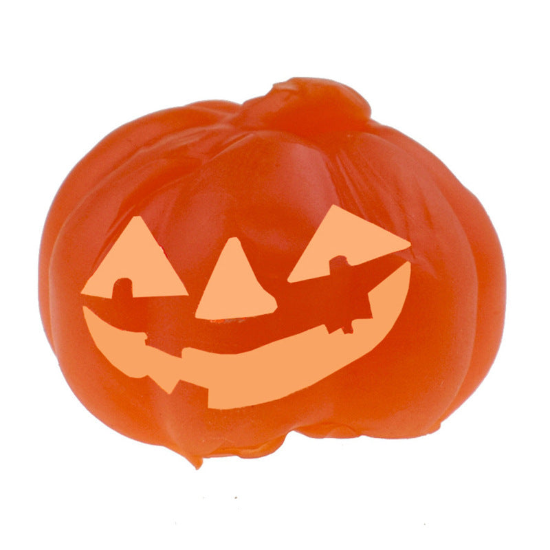 Halloween Spooky Bat Pumpkin Squeeze Vent Stress Relief Toys