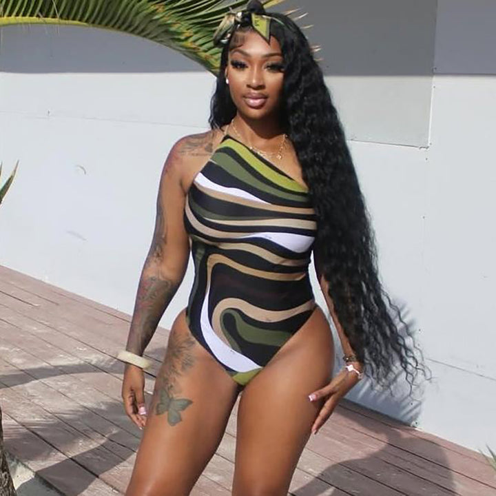Maillot de bain vert