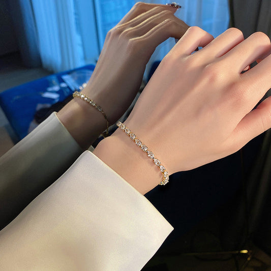 Women Fashion Simple Zircon Bracelet