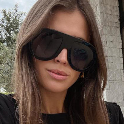 Gafas de sol vintage con montura grande personalizadas