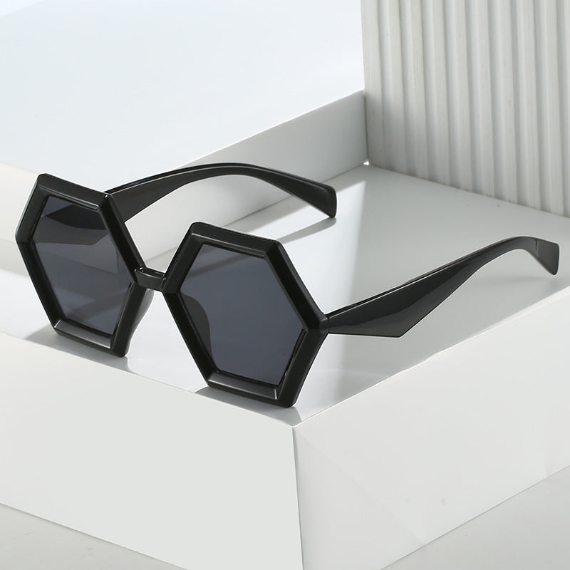 Polygonal Personalized Water Chestnut Hexagon Sunglasses