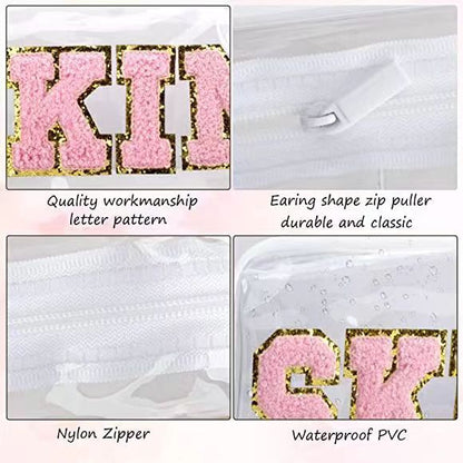 Bolsa de cosméticos de PVC transparente de moda para mujer