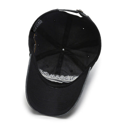Gorra vaquera bordada vintage