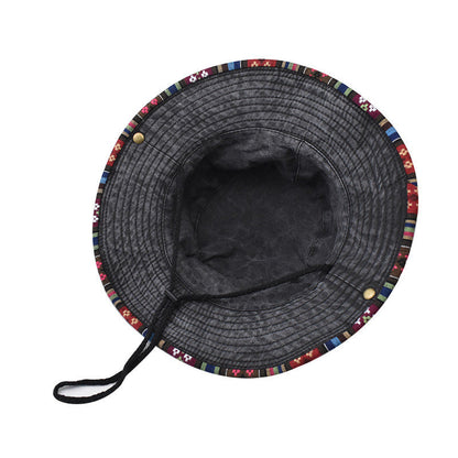 Sombreros de pescador plegables, transpirables y neutros.