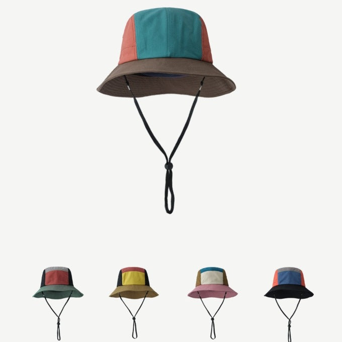 Sombrero de pescador rosa