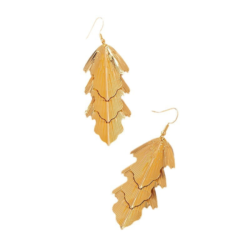 Fashion Metal Earrings Alloy Geometric Style Jewelry