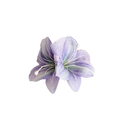 Épingle à cheveux pastorale pour femme Sweet Lily Grab Clip