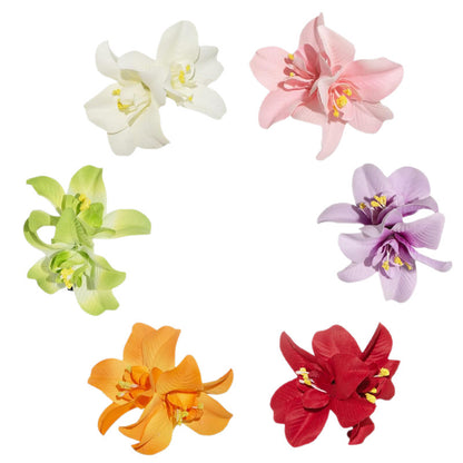 Accesorios florales para el cabello para vacaciones en la playa bohemias