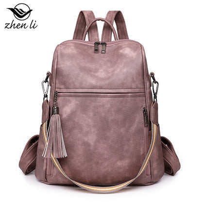 Women Retro Casual Multi-Functional Crossbody Bag