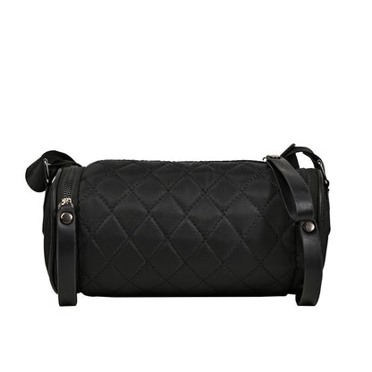 Bolso bandolera romboidal de color liso a la moda para mujer