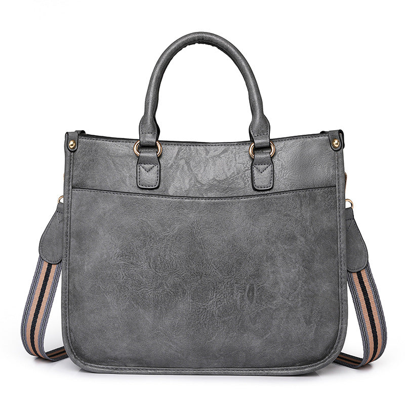 Sac à main en PU de grande capacité, tendance et décontracté, pour un usage quotidien