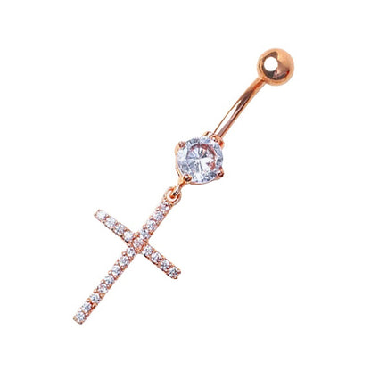 Simple Women Cross Body Jewelry Copper Unisex Style