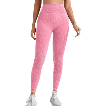 Leggings deportivos de cintura alta a la moda para mujer