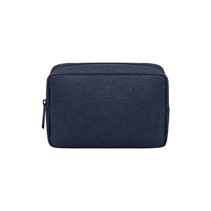 Bolsa de cosméticos de color sólido para viajes y almacenamiento
