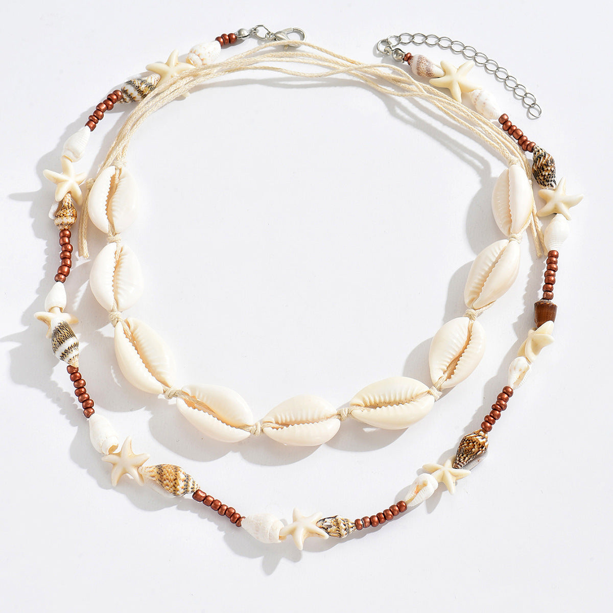 Bohemian Beach Holiday Shell Sea Necklace