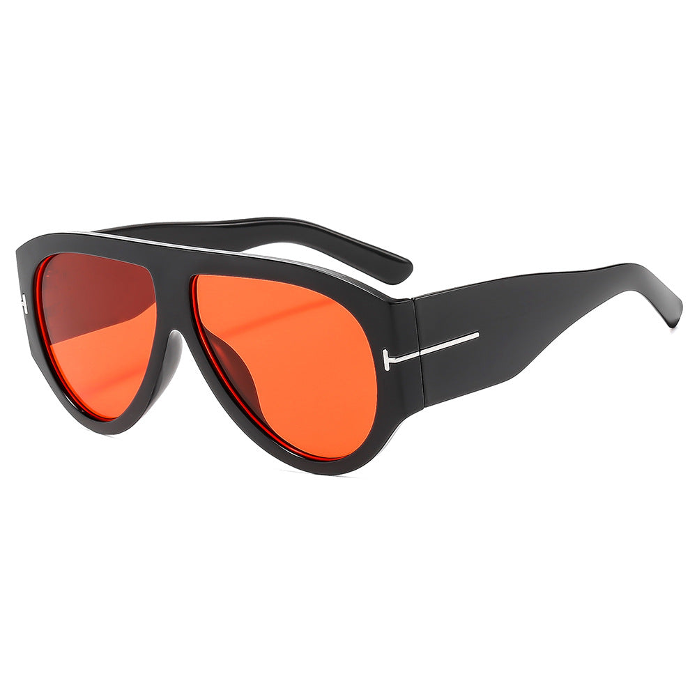 Fashion Large Frame Sunscreen Sunglasses